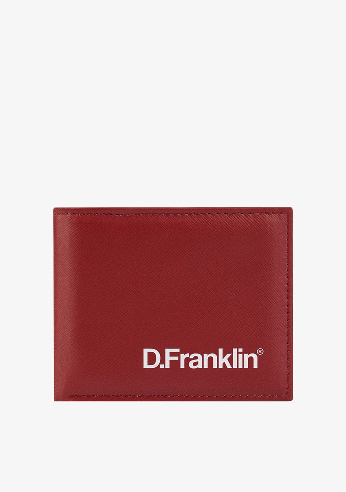 D.franklin Red Billfold Wallet