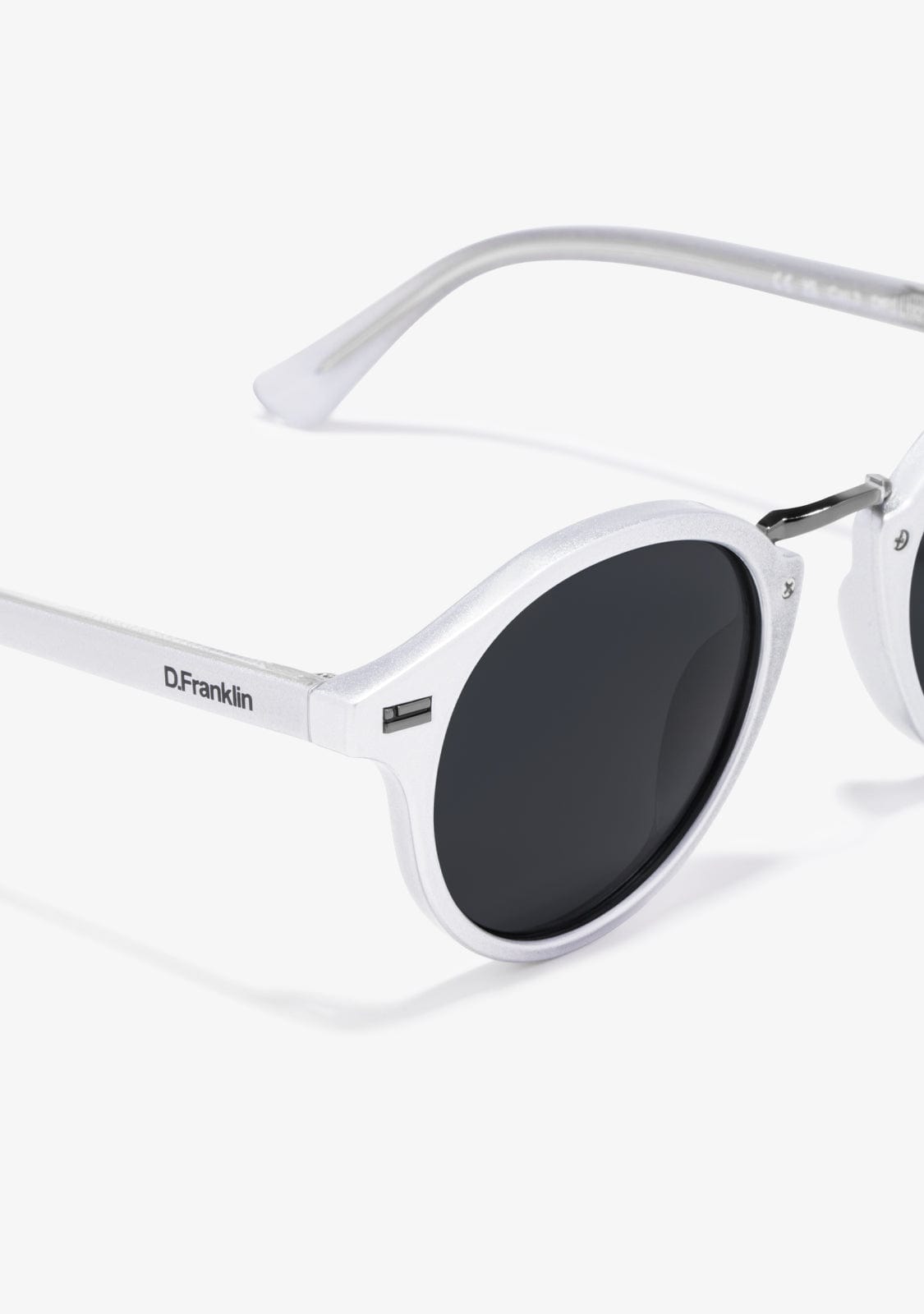 D.franklin Roller Round V2 Met Silver / Smoke