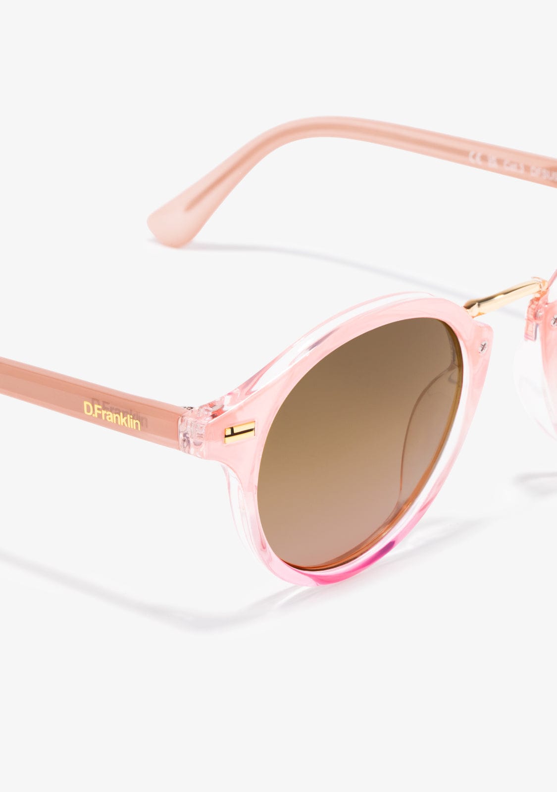 D.franklin Roller Round V2 Peach / Brown