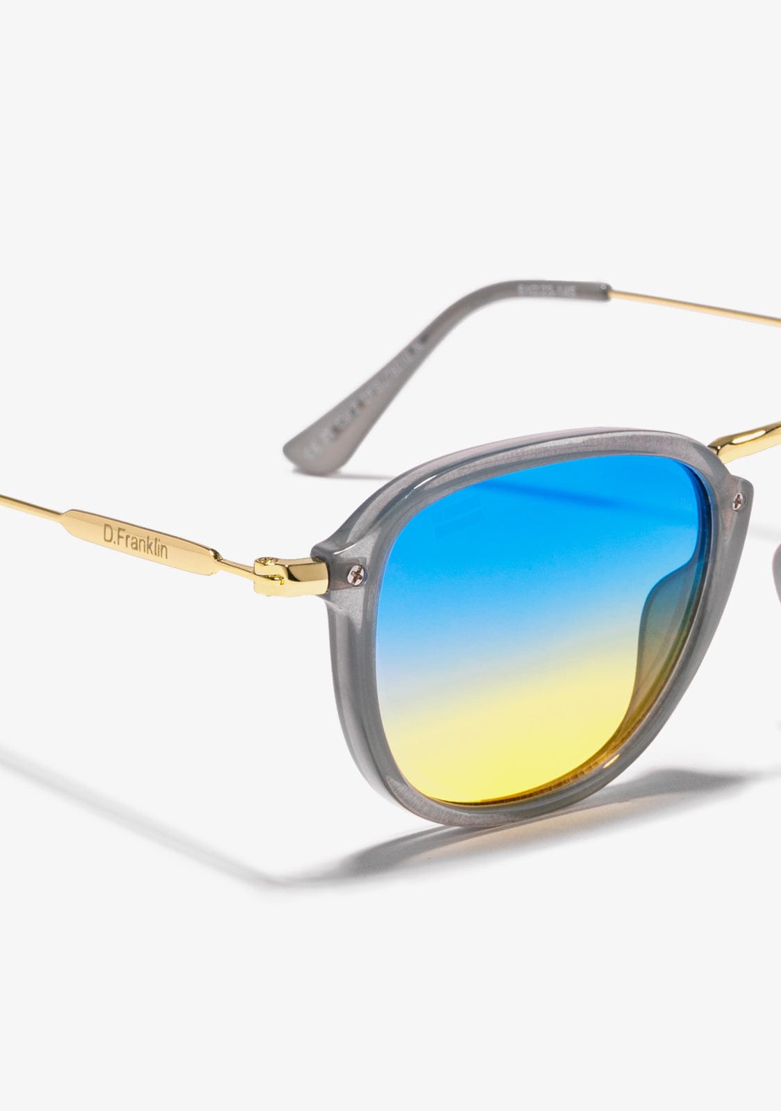 D.franklin Roller SQ Milky Blue Grey / Grad Blue