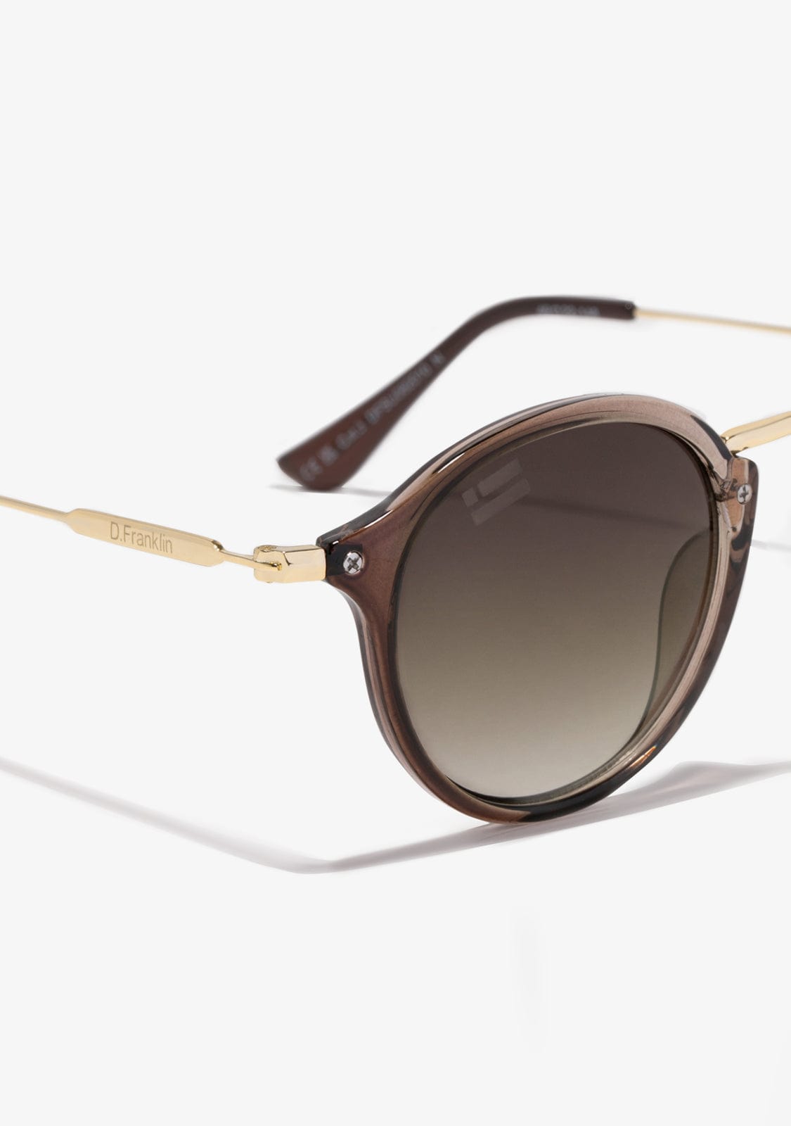 D.franklin Roller TR90 Milky Brown / Grad Brown