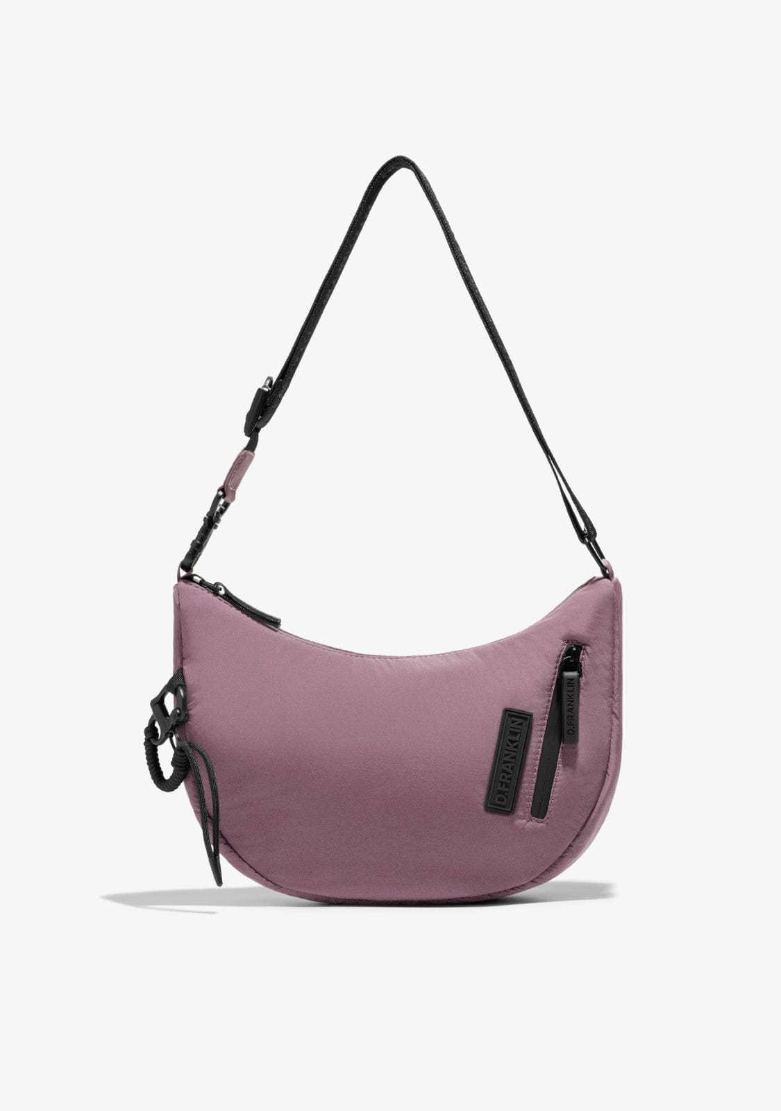 D.franklin Round Nylon Crossbody Bag Pink