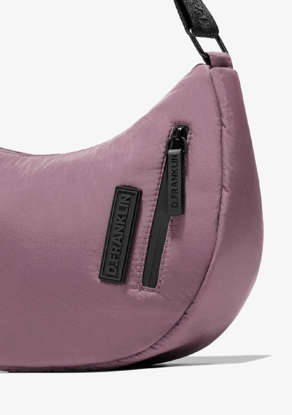 D.franklin Round Nylon Crossbody Bag Pink