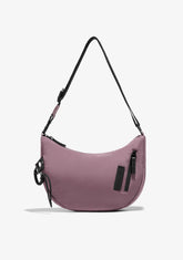 D.franklin Round Nylon Crossbody Bag Pink