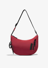 D.franklin Round Nylon Crossbody Bag Red