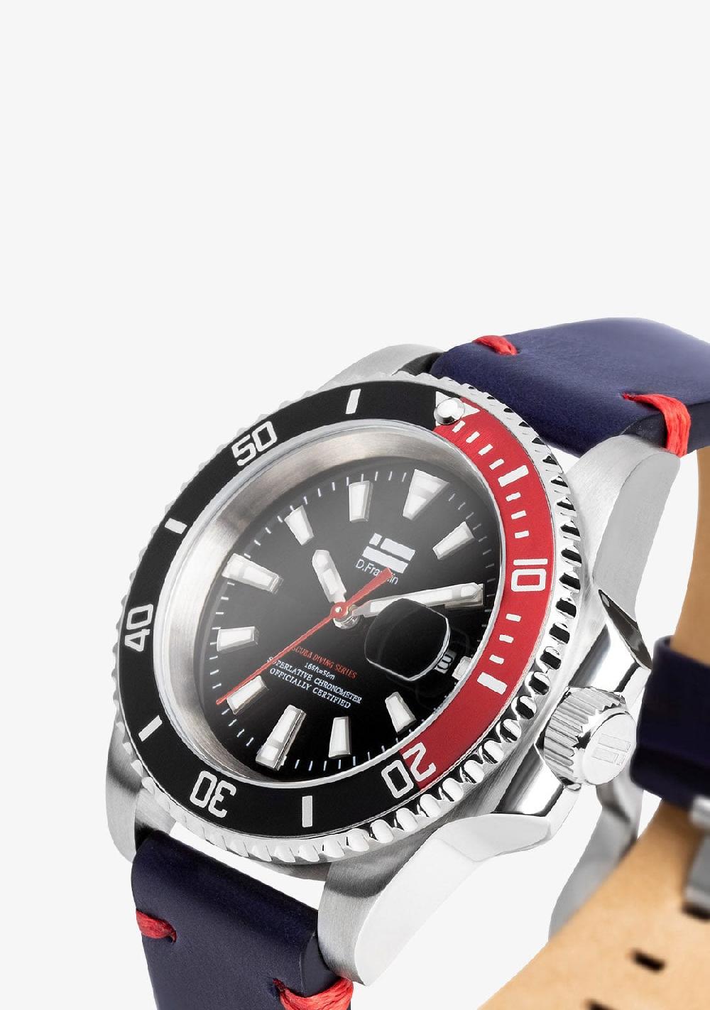 D.franklin Scuba Diving Navy Black Red / Black