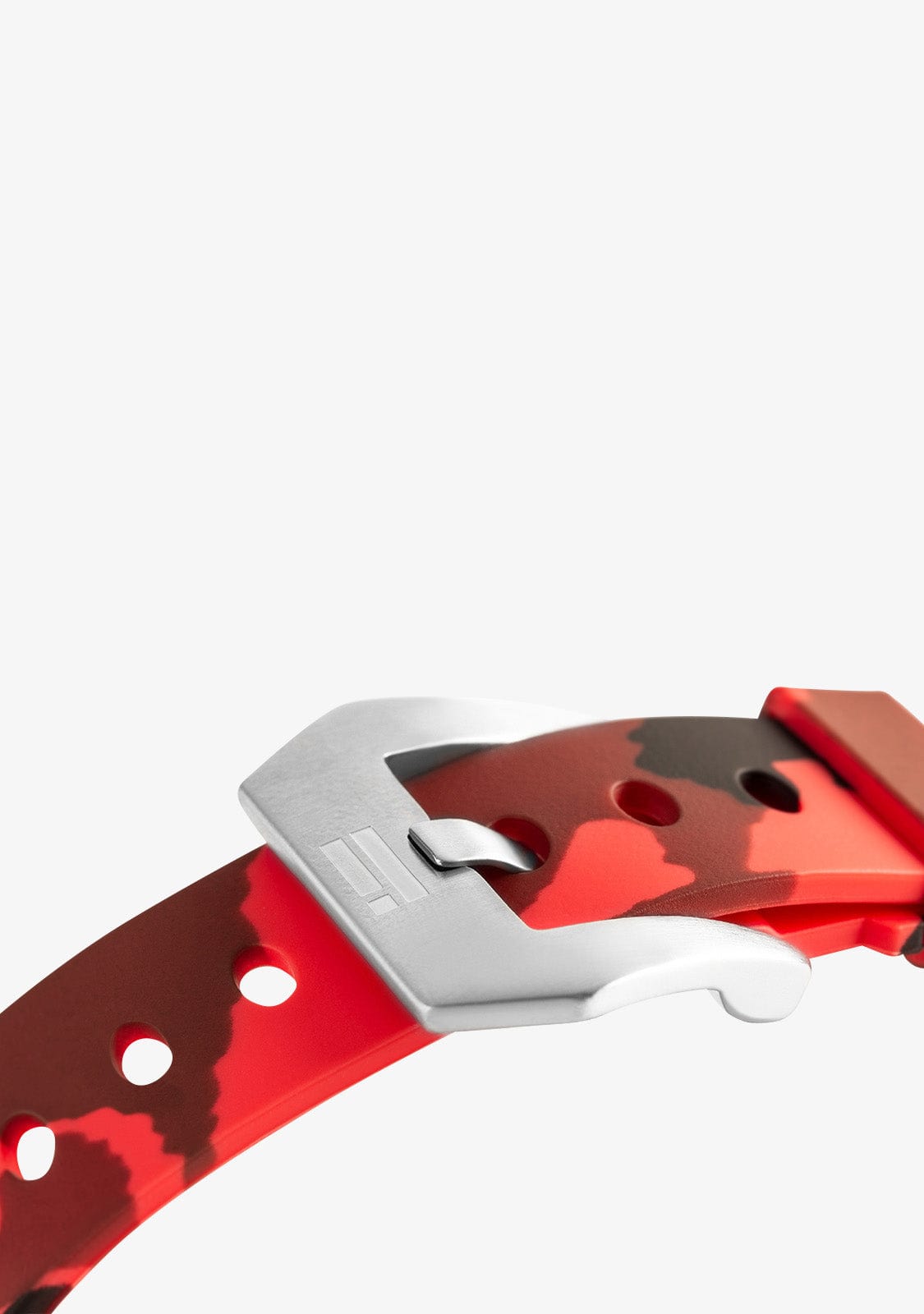 D.franklin Scuba Diving Red Camo Steel Black