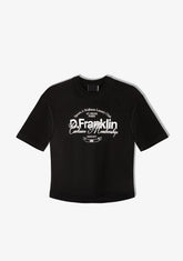 D.franklin St. Denis Club T-Shirt Black / White
