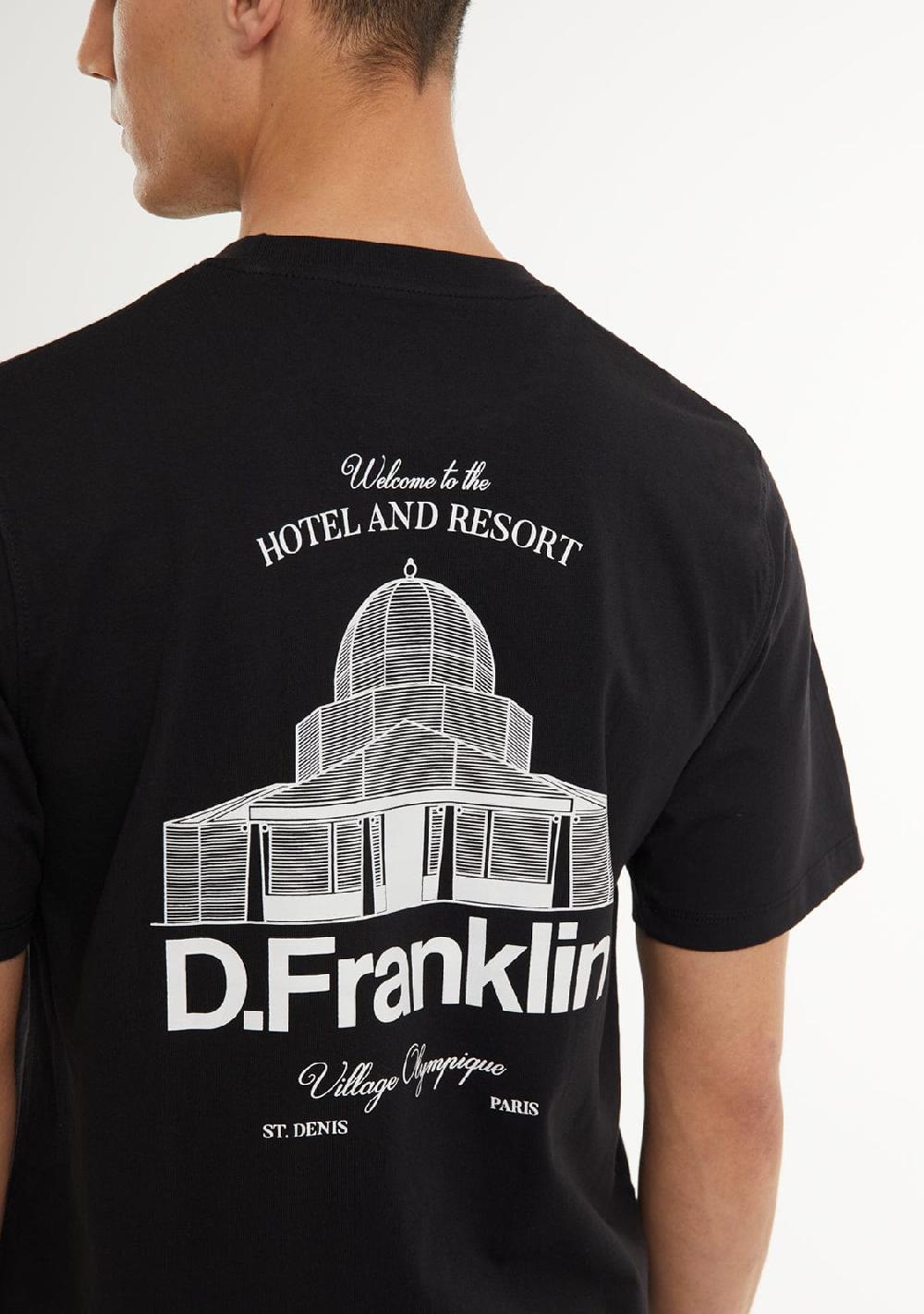 D.franklin St. Denis T-Shirt Black / White