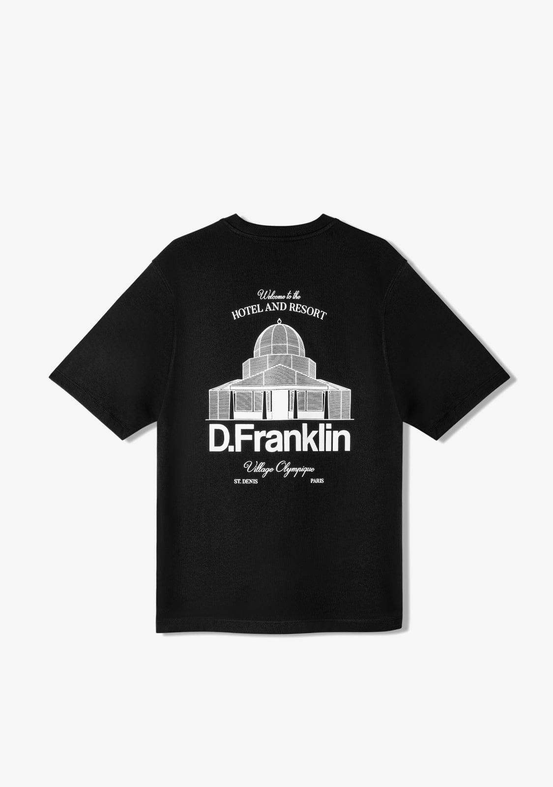 D.franklin St. Denis T-Shirt Black / White