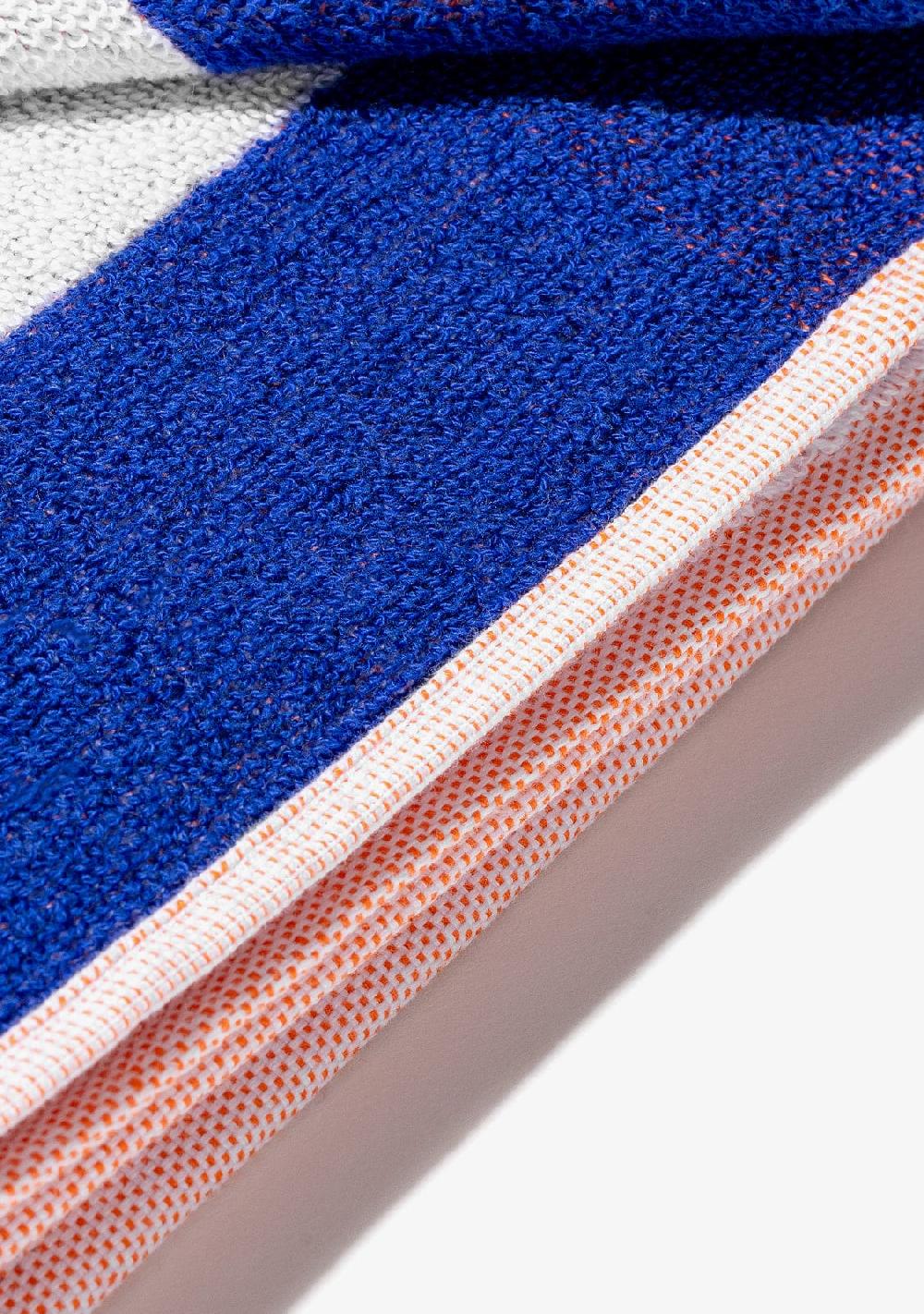 D.franklin Summer Club Jacquard Beach Towel White