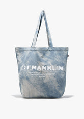 D.franklin Tomorrow Tote Bag Washed Denim