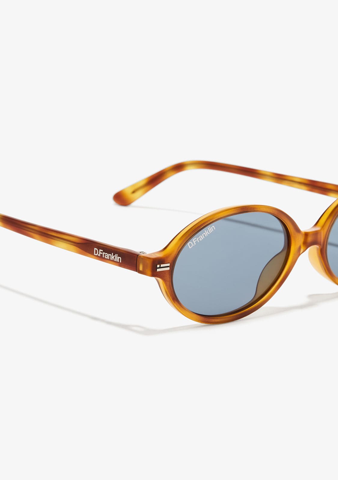 D.franklin Ultra Light Ellipse Amber Tort / Blue