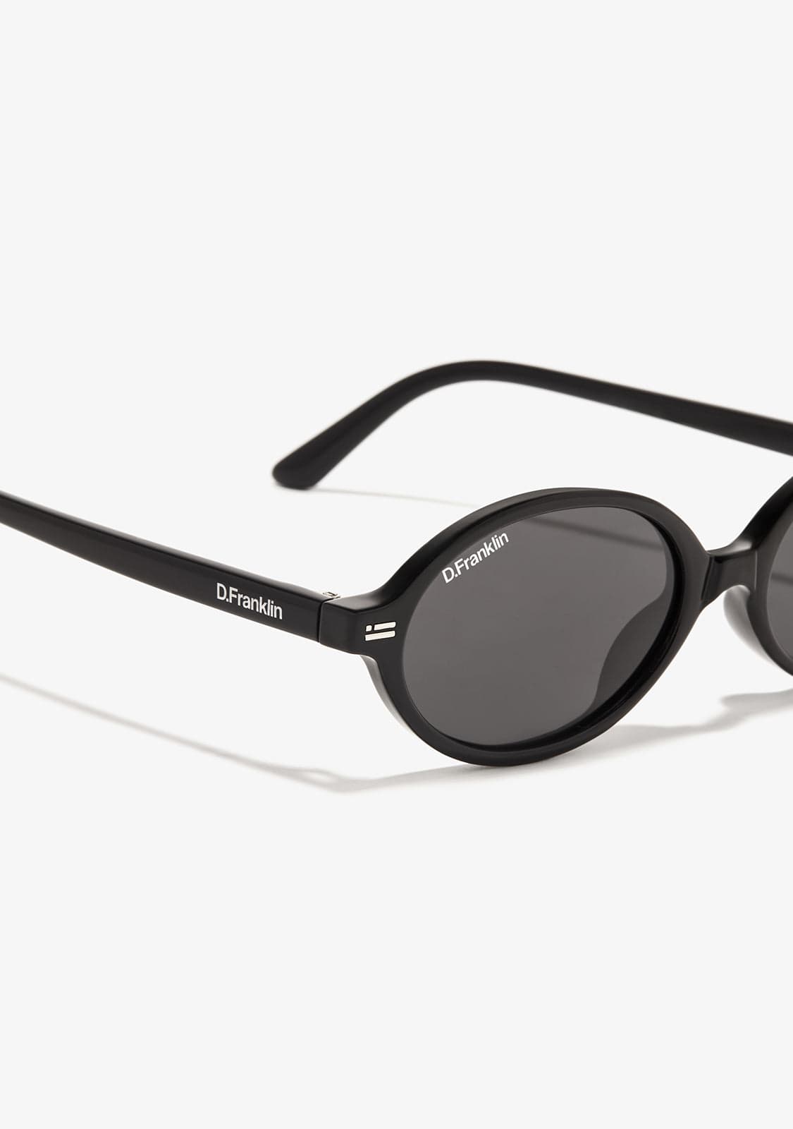 D.franklin Ultra Light Ellipse Black / Black