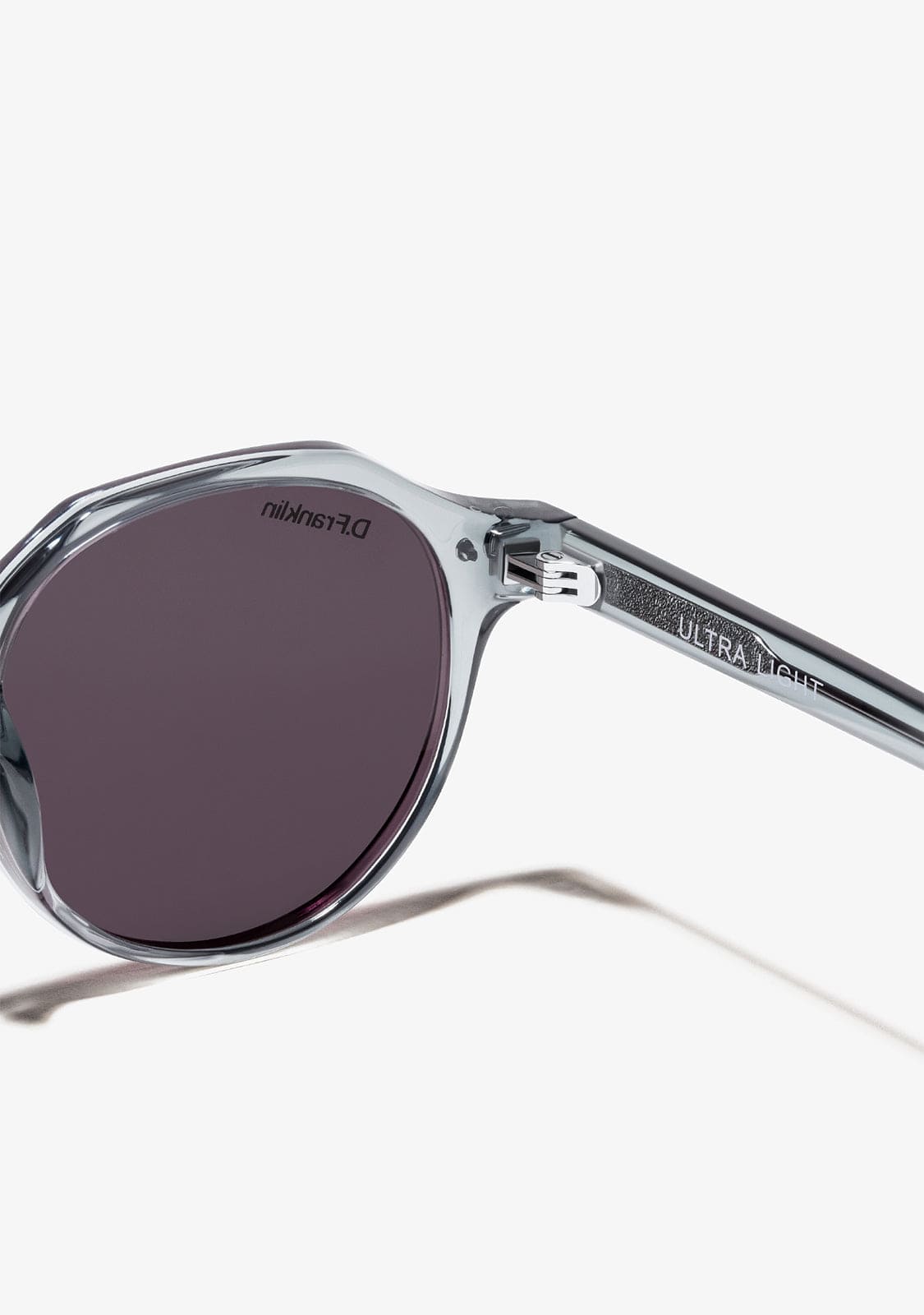 D.franklin Ultra Light S Round Crystal Grey / Black