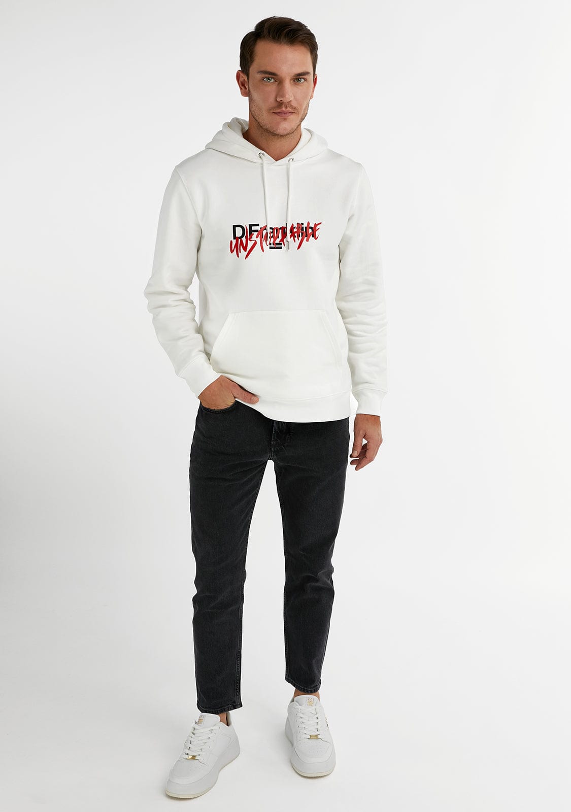 D.franklin Unstoppable Hoode White