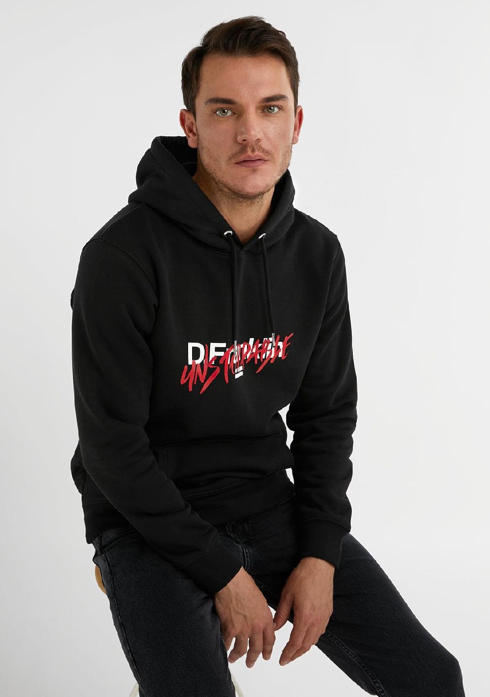 D.franklin Unstoppable Hoodie Black