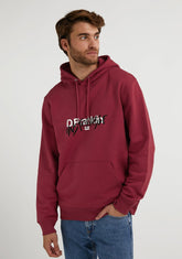 D.franklin Unstoppable Hoodie Dark Red
