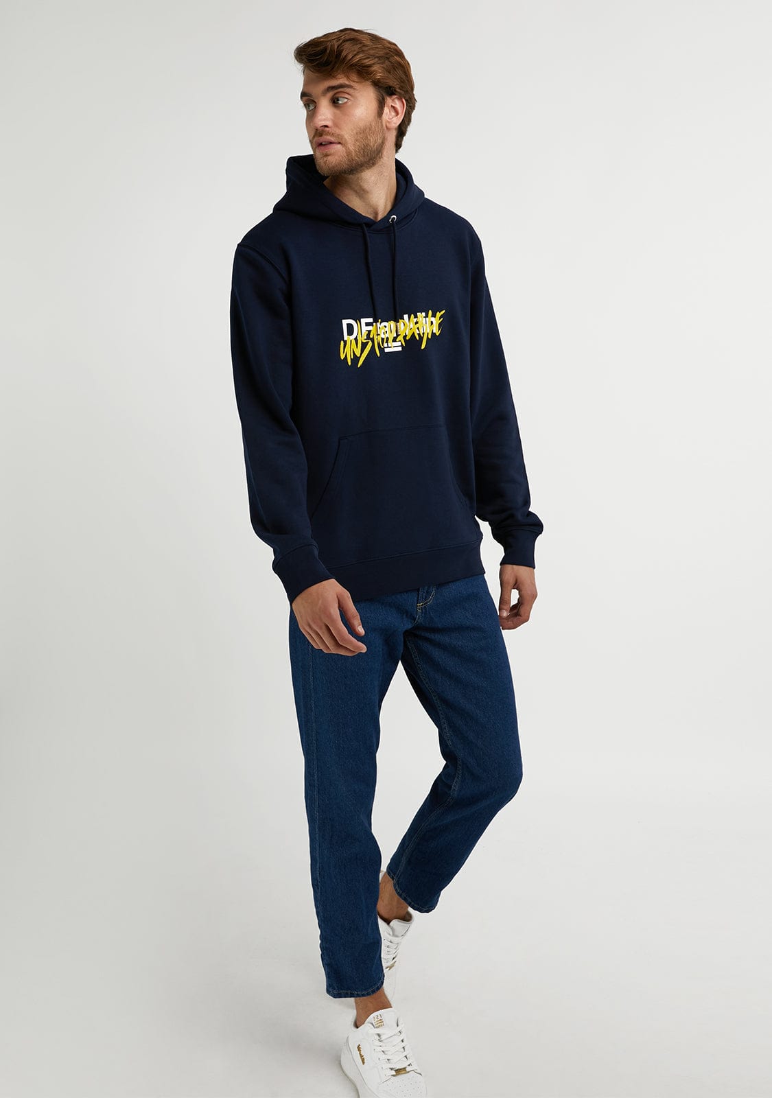D.franklin Unstoppable Hoodie Navy