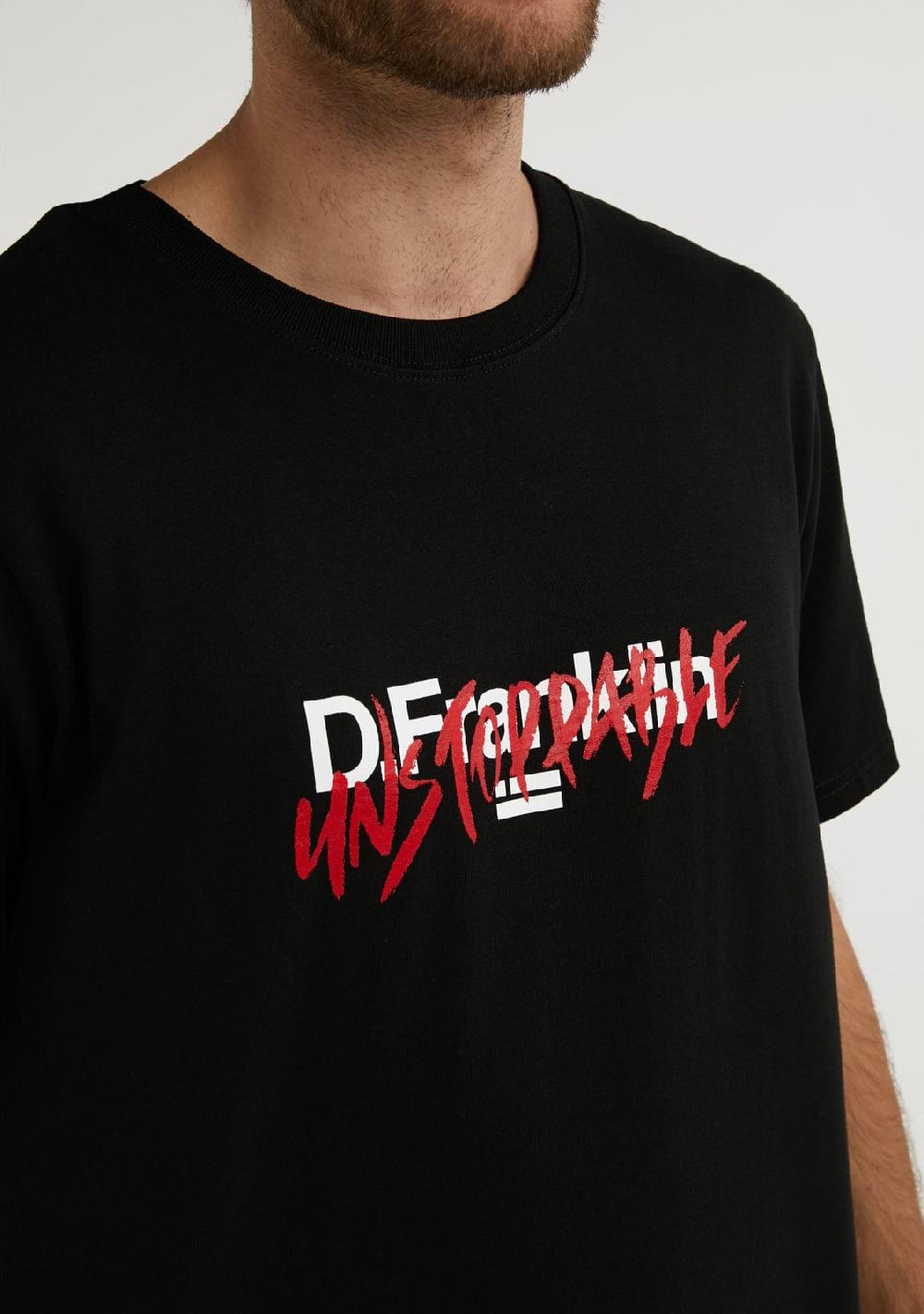 D.franklin Unstoppable T-Shirt Black