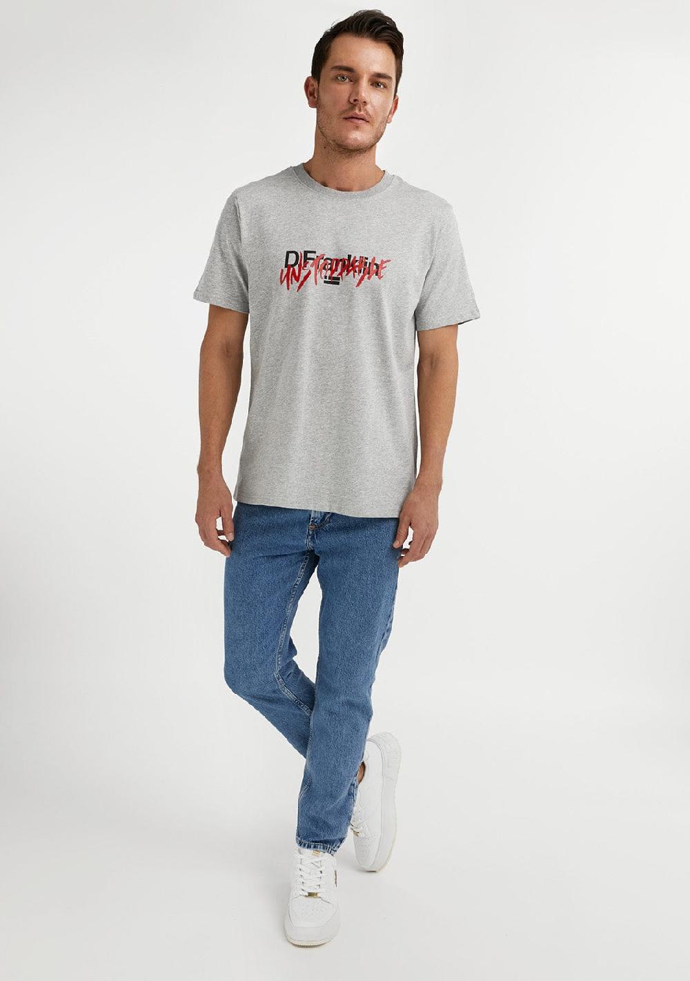 D.franklin Unstoppable T-Shirt Grey
