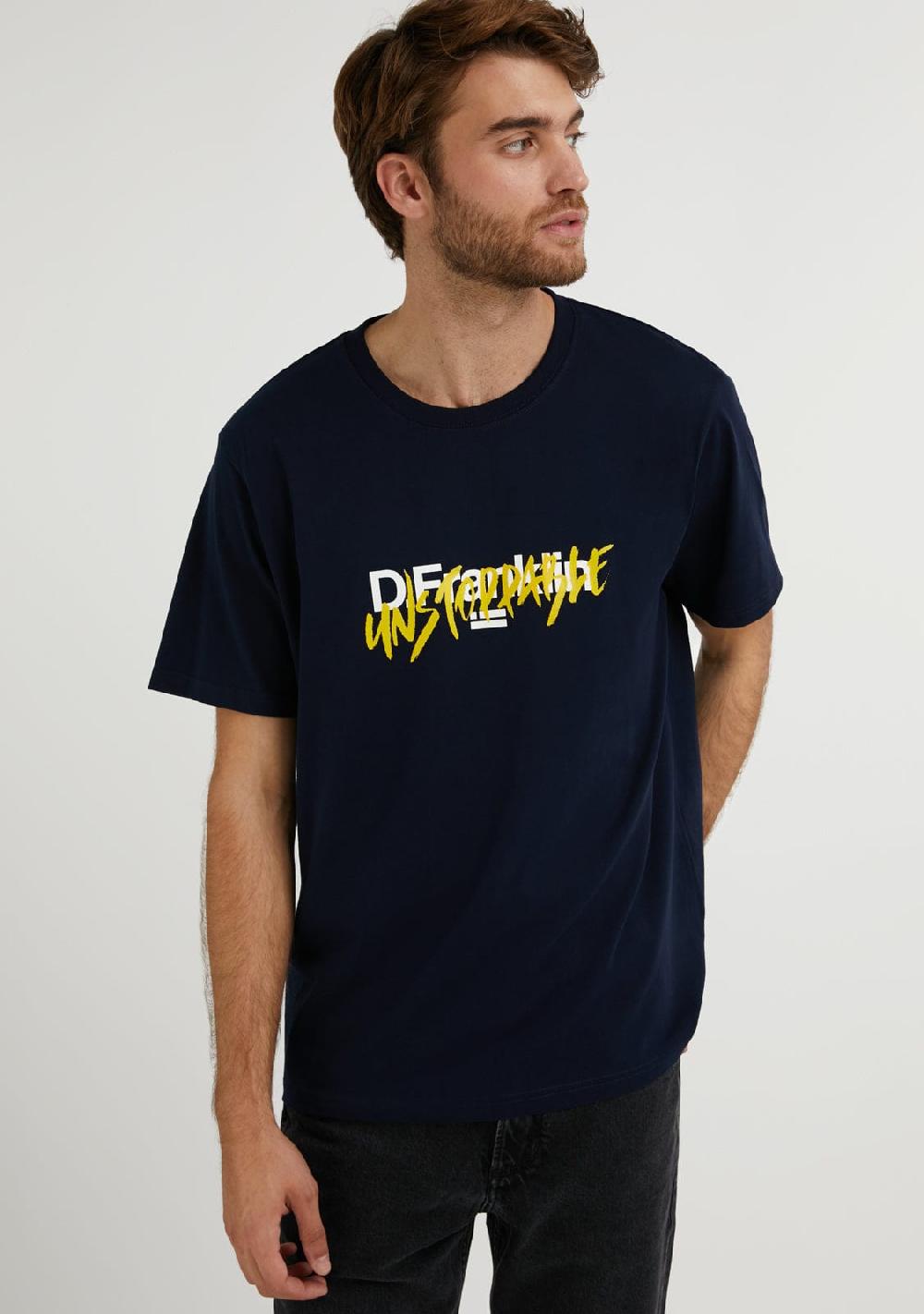 D.franklin Unstoppable T-Shirt Navy