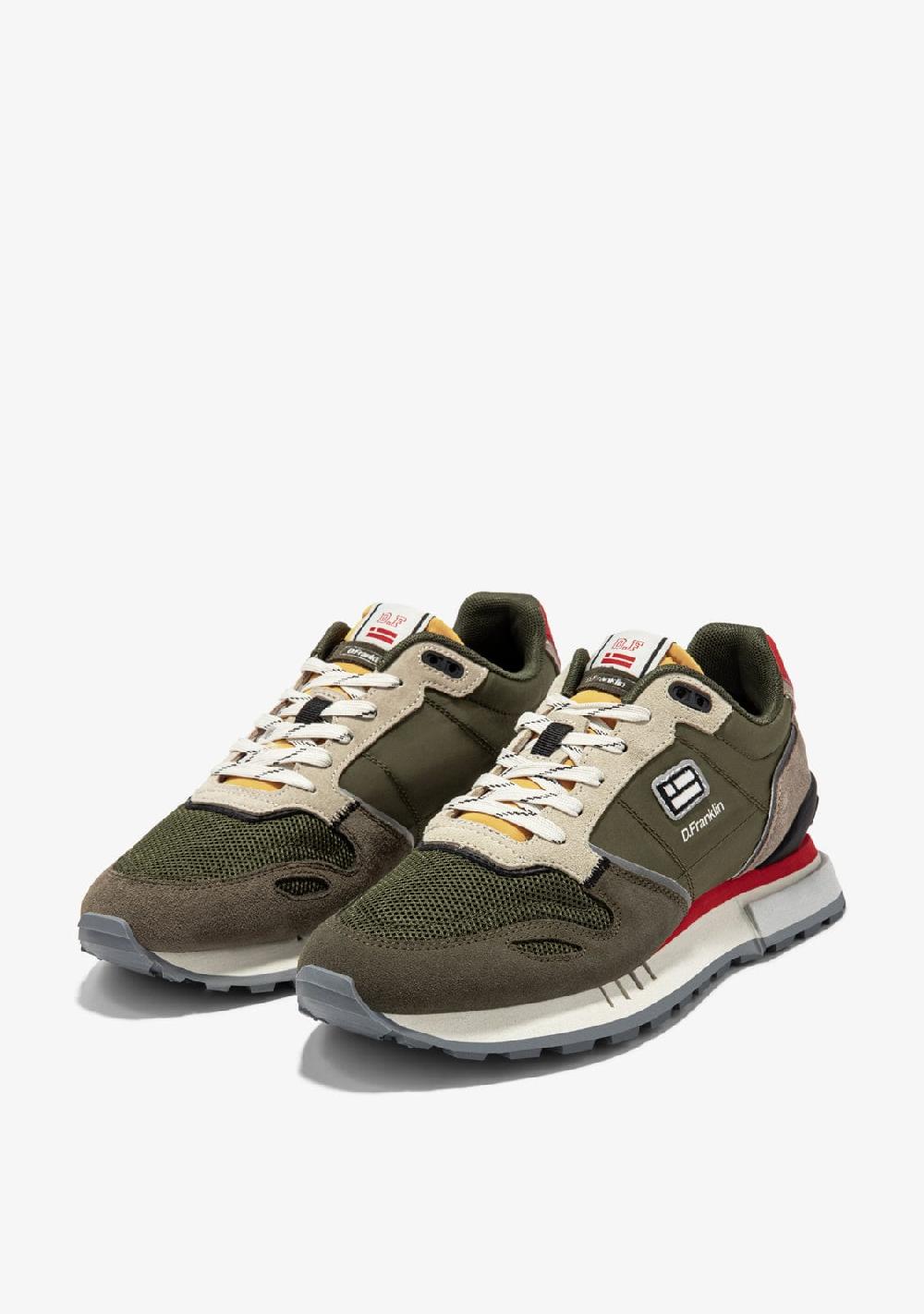 D.franklin Vibla Patch Flag Khaki