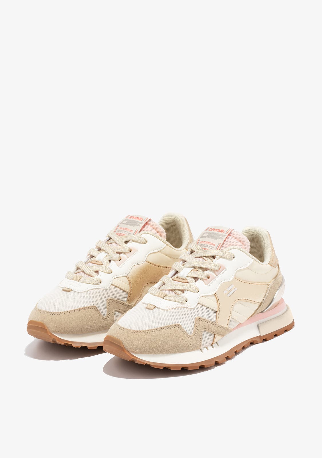 D.franklin Vibla Zig Patch Beige / Gold