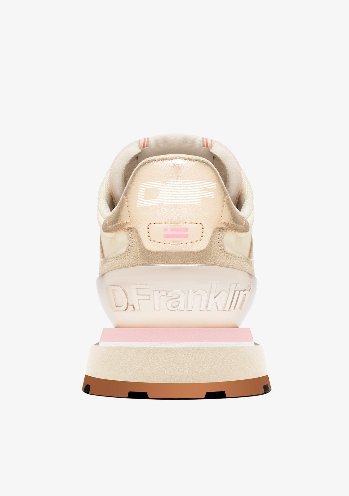 D.franklin Vibla Zig Patch Beige / Gold