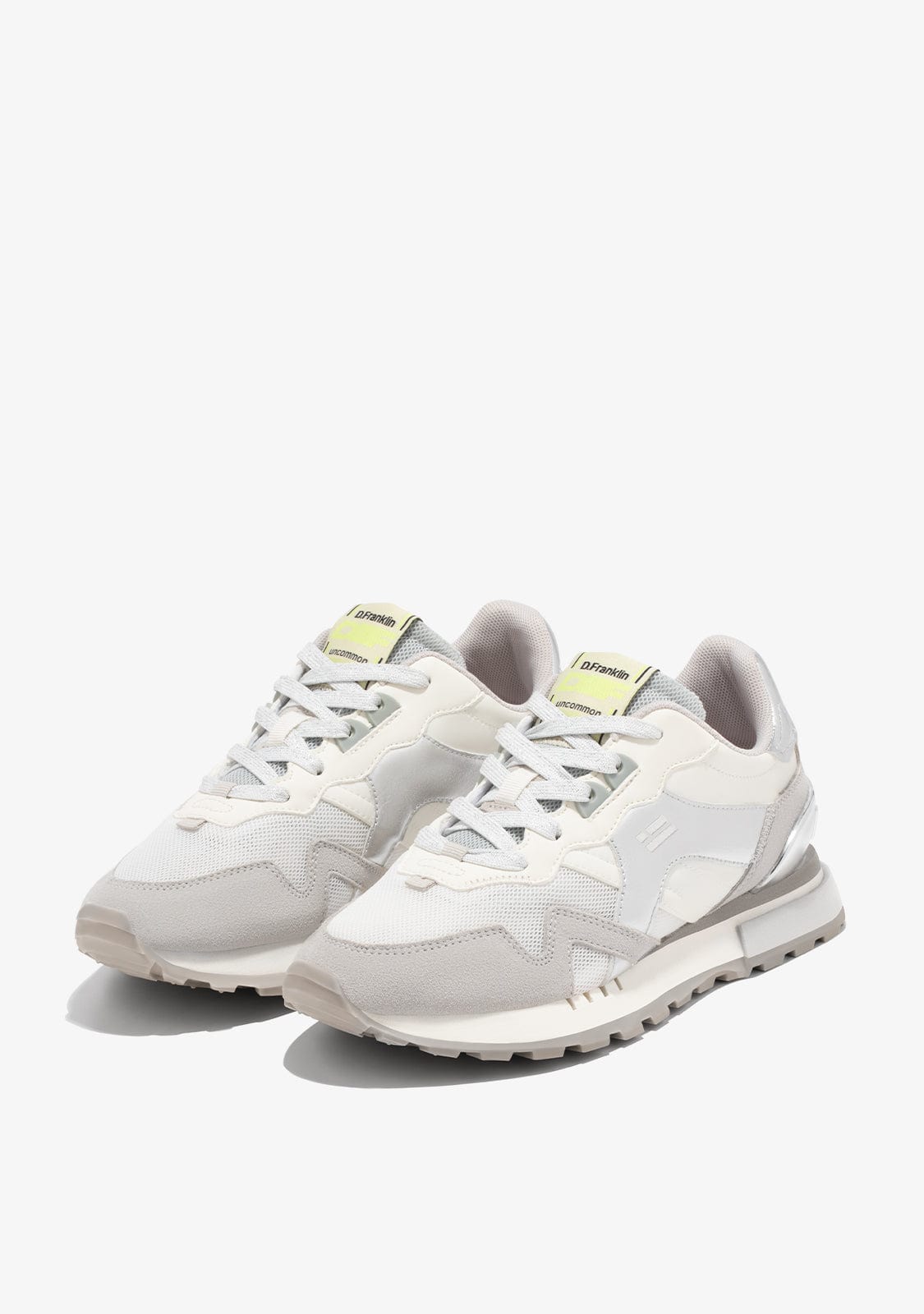 D.franklin Vibla Zig Patch White / Silver