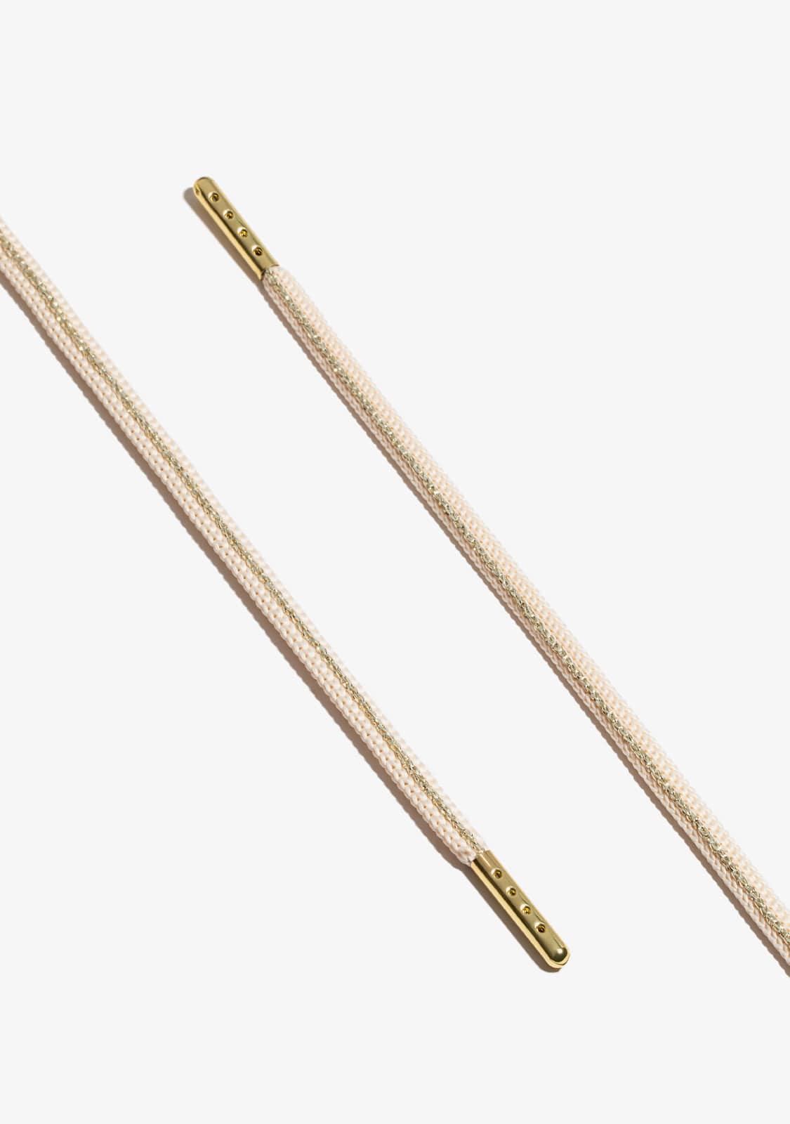 D.franklin Yellow / Gold Metal Tip Shoelaces