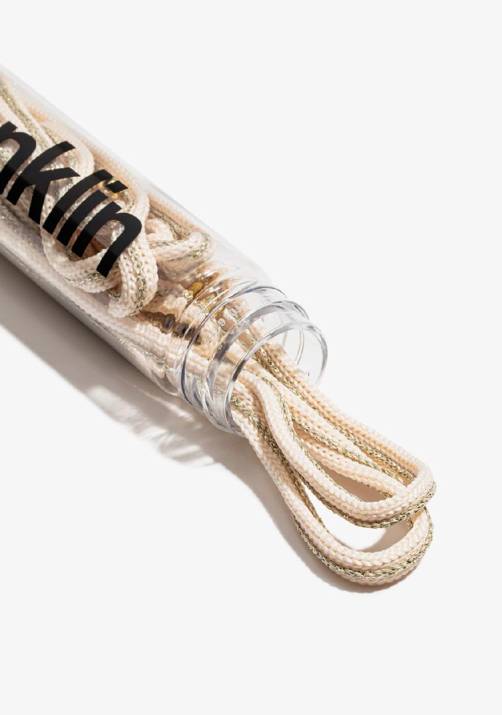 D.franklin Yellow / Gold Metal Tip Shoelaces