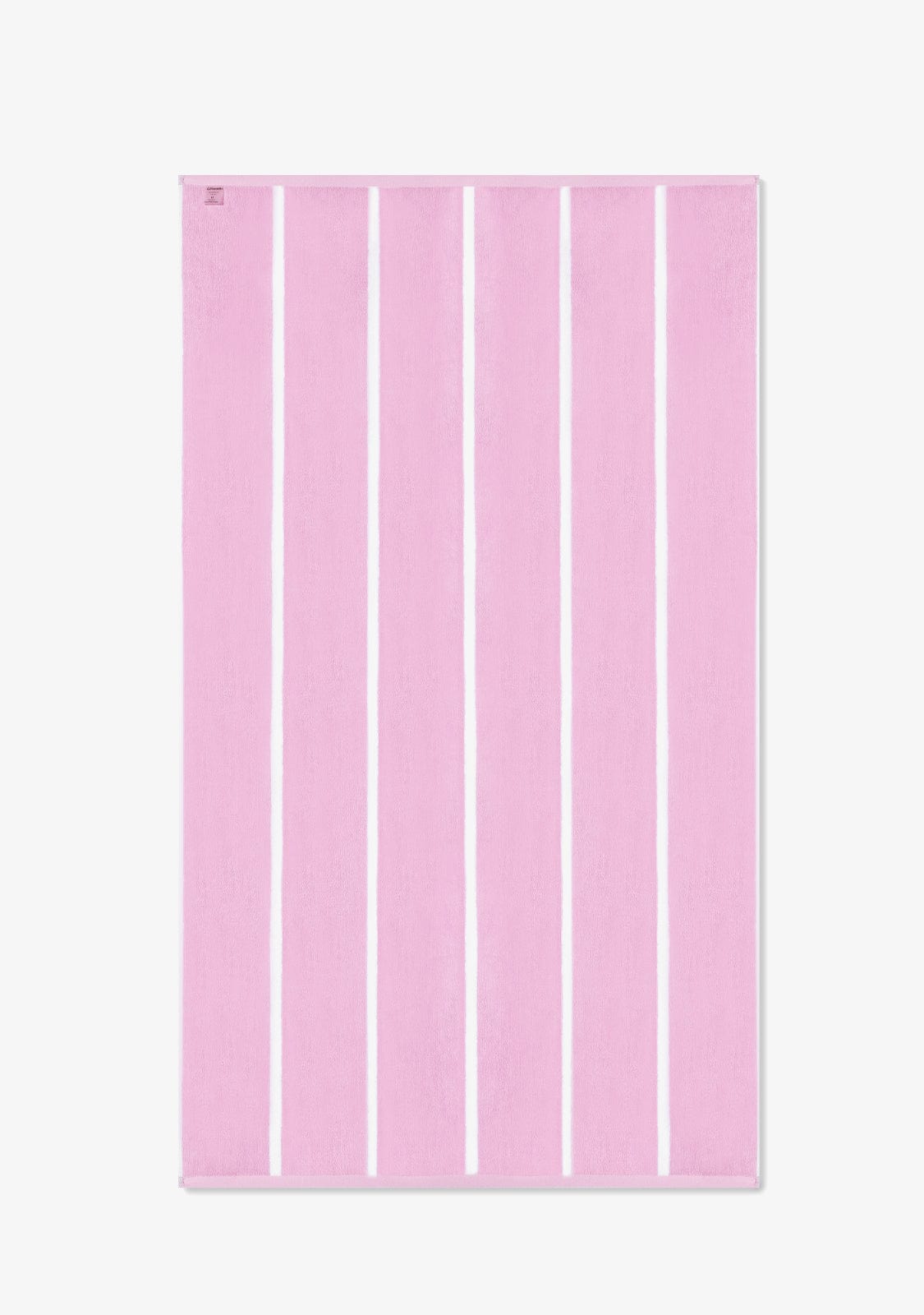 D.franklin Old Money Jacquard Velour Beach Towel Pink