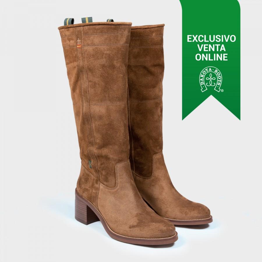 Dakota Boots Bota Alta Campera Mujer C 9 Capuccino