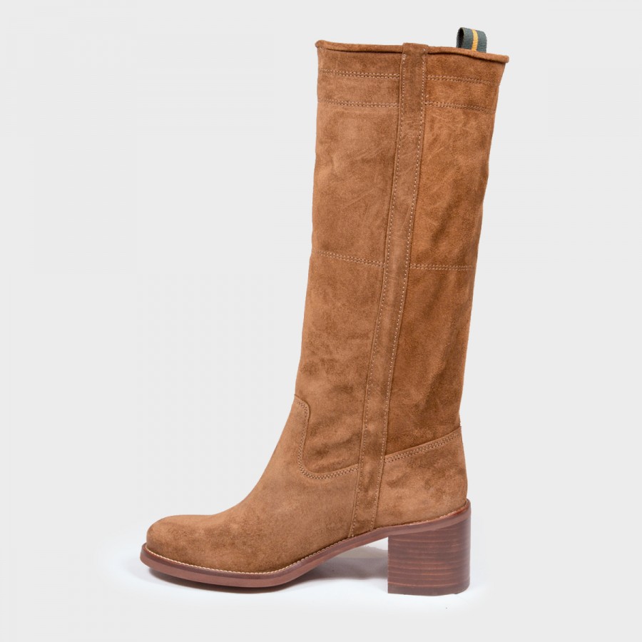 Dakota Boots Bota Alta Campera Mujer C 9 Capuccino