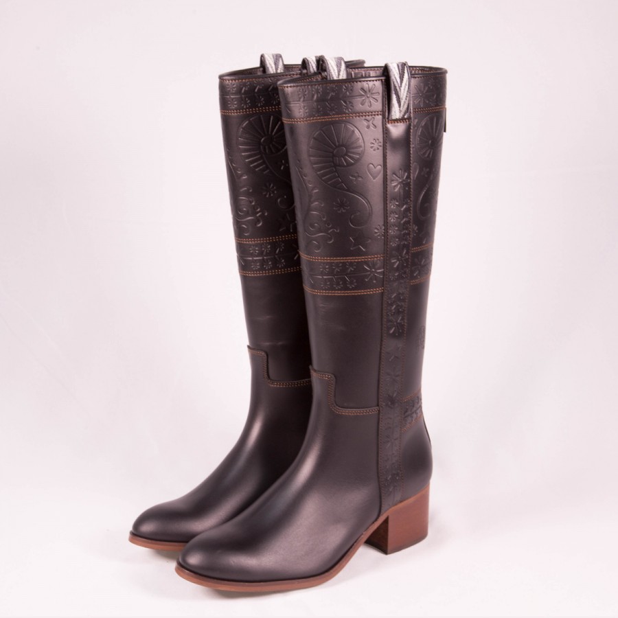 Dakota Boots Bota Campera Vintage DKT 10 Negro