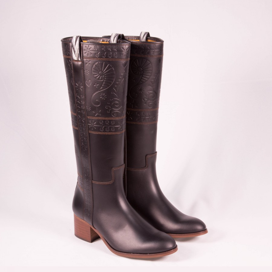 Dakota boots Bota campera vintage DKT 10 Negro