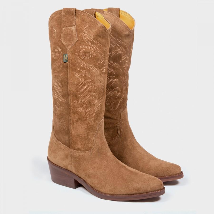 Dakota boots Bota cowboy mujer DKT 622 Capuccino