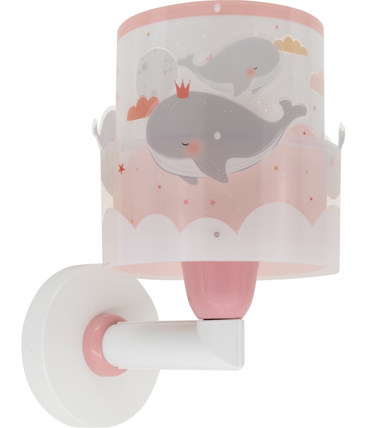 Dalber Aplique De Pared Infantil Baby Dreams Nube Gris