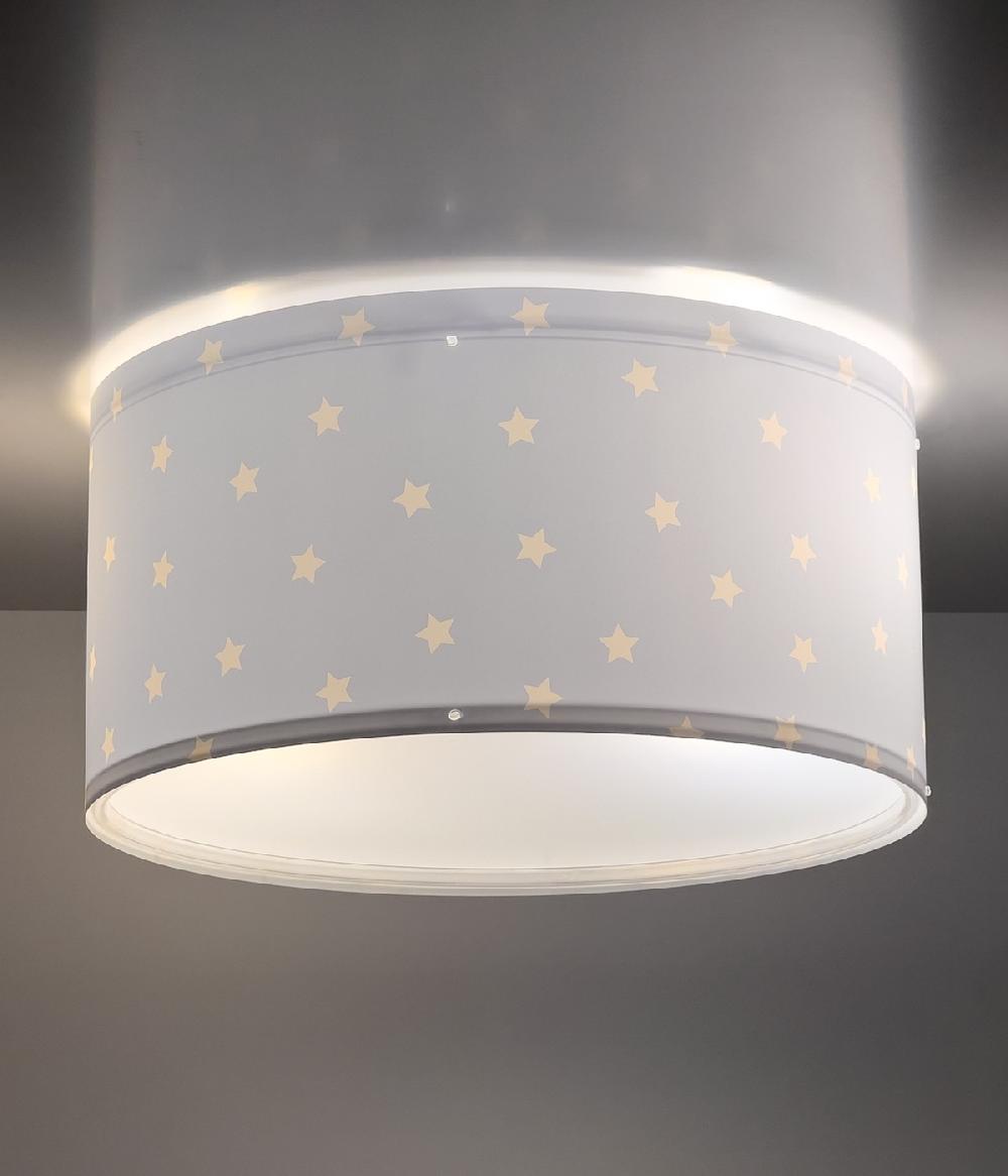 Dalber Aplique De Pared Infantil Moonlight Luna Y Estrellas Rosa