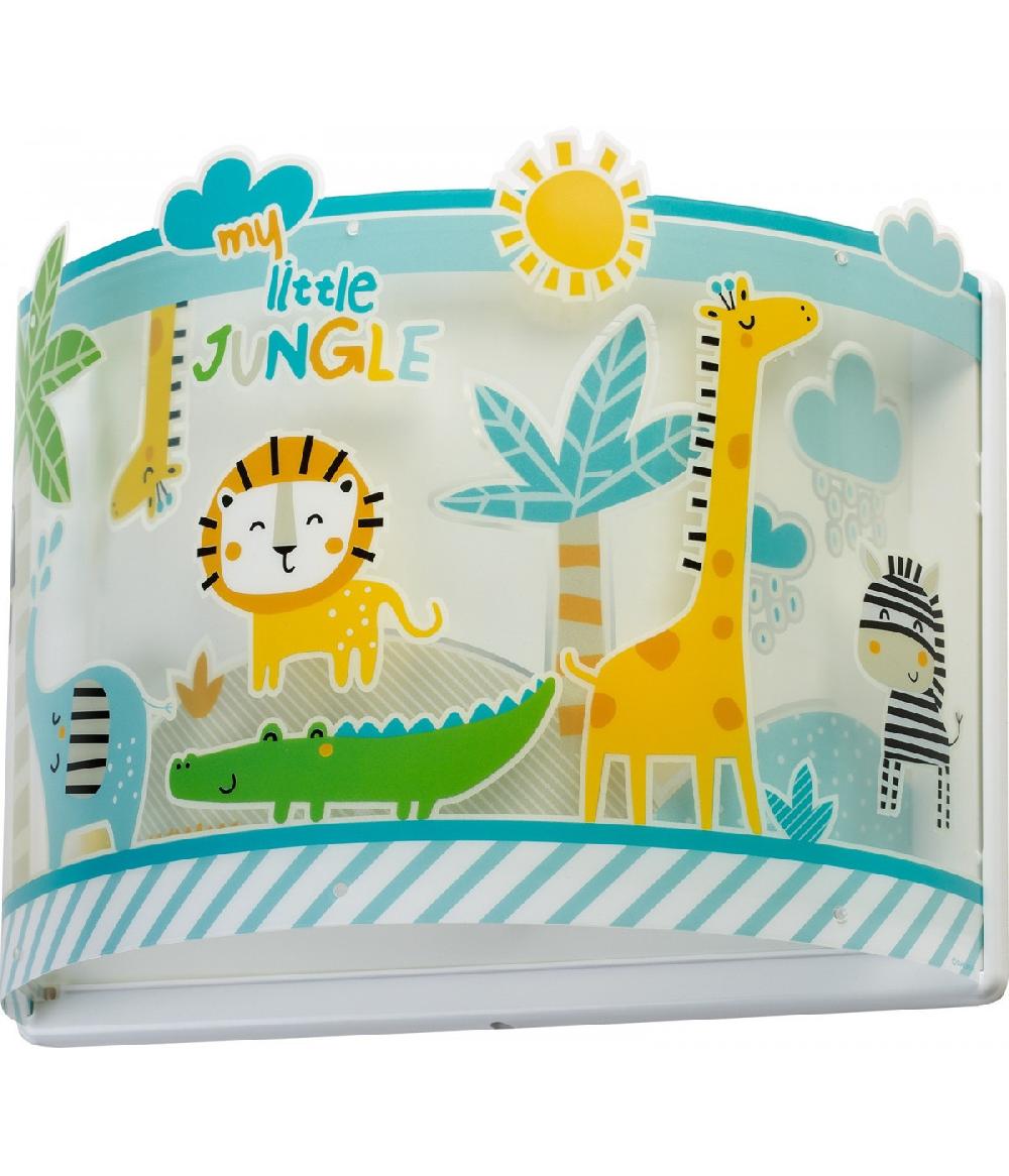 Dalber Aplique De Pared Infantil My Little Jungle Animeles Jungla