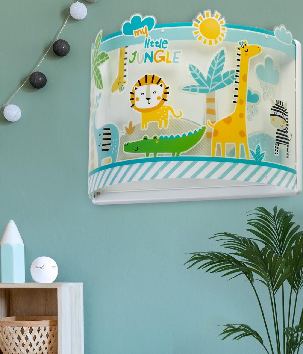 Dalber Aplique De Pared Infantil My Little Jungle Animeles Jungla