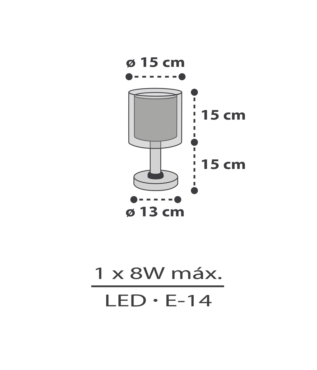 Dalber Aplique De Pared Star Light Estrella Blanco