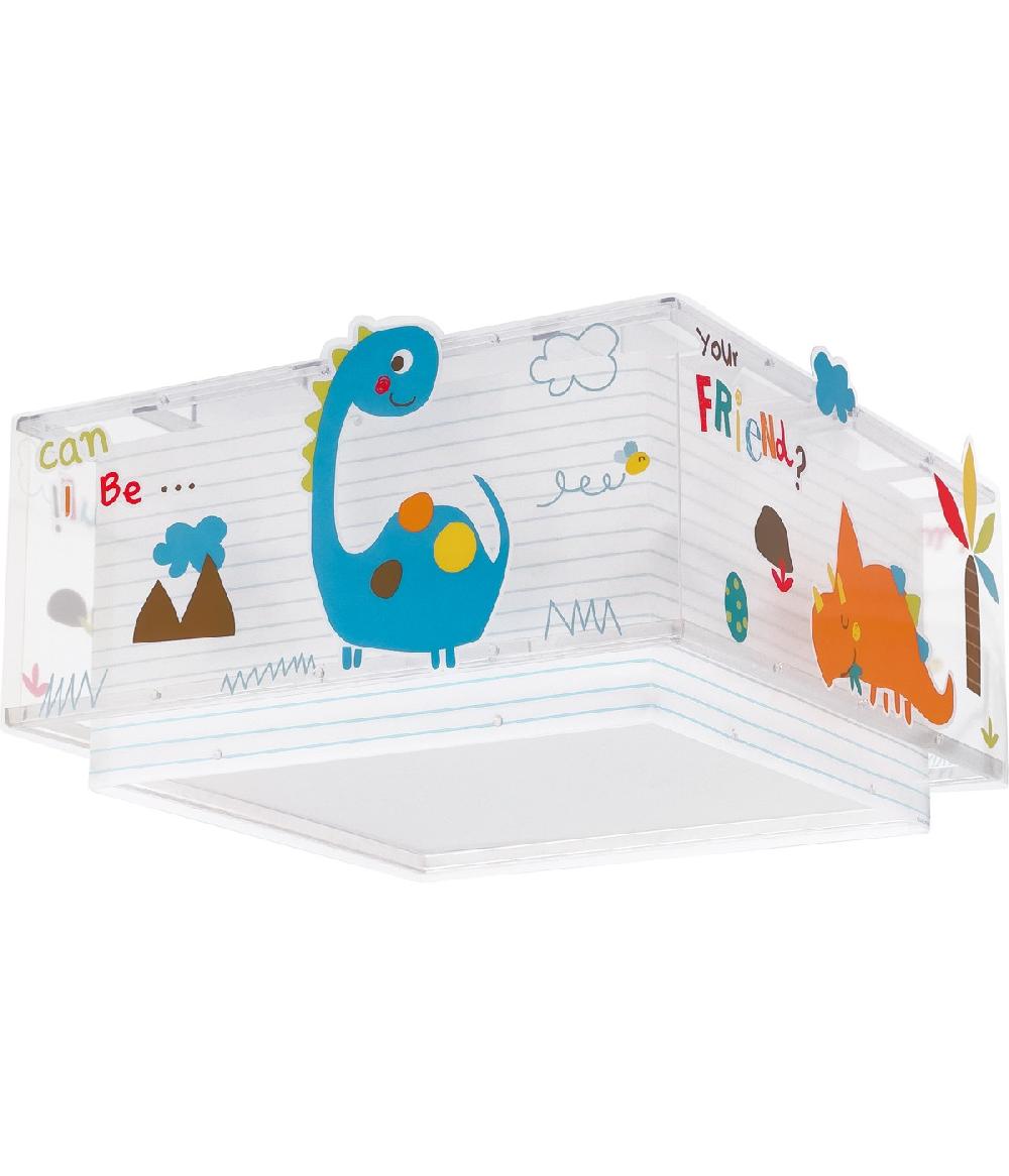 Dalber Lámpara De Mesa Infantil Panda Azul