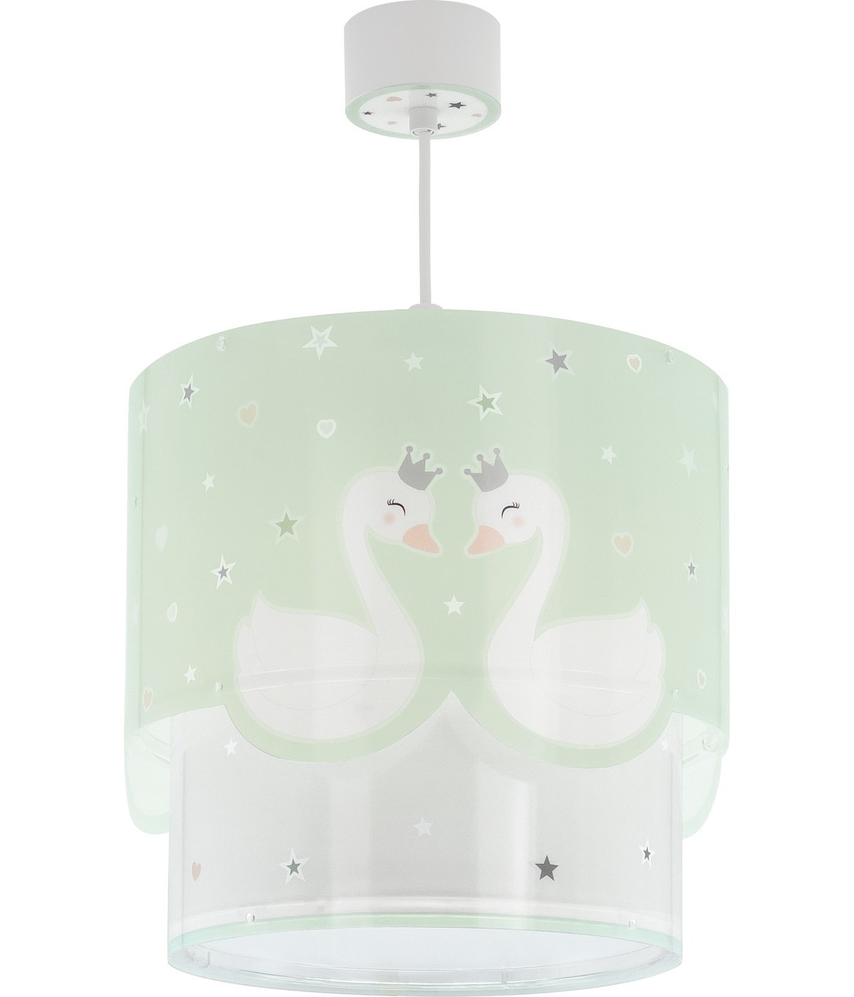 Dalber Plafón de techo infantil Color Light gris