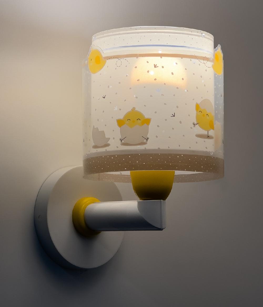 Dansi Aplique De Pared Infantil Baby Chick Pequeño Pollito
