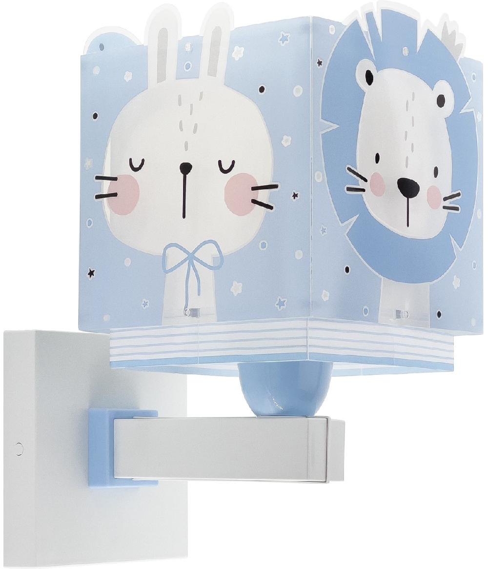 Dansi Aplique De Pared Infantil Baby Jungle Animales Bosque Azul