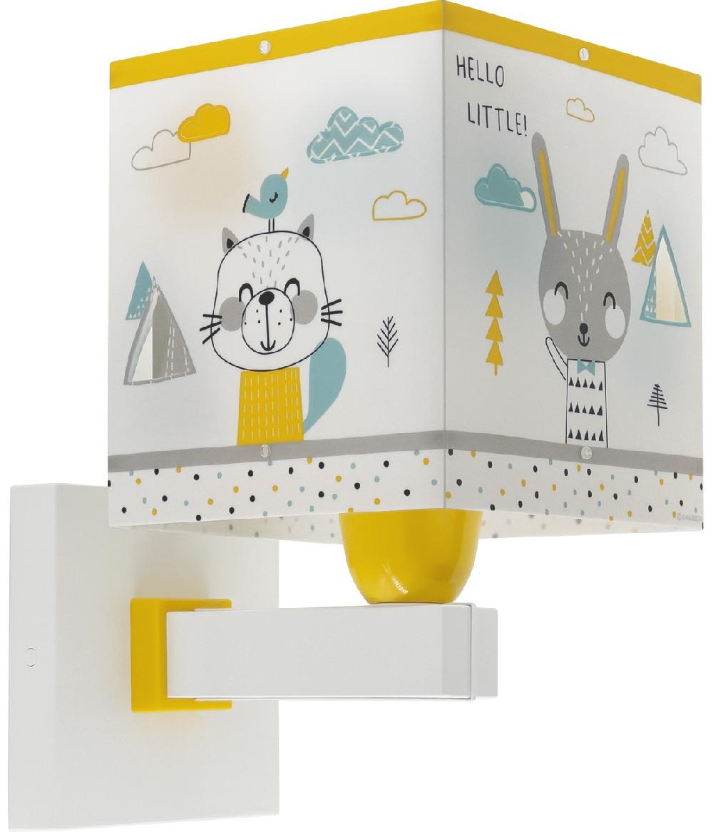 Dansi Aplique De Pared Infantil Hello Little Animales Bosque