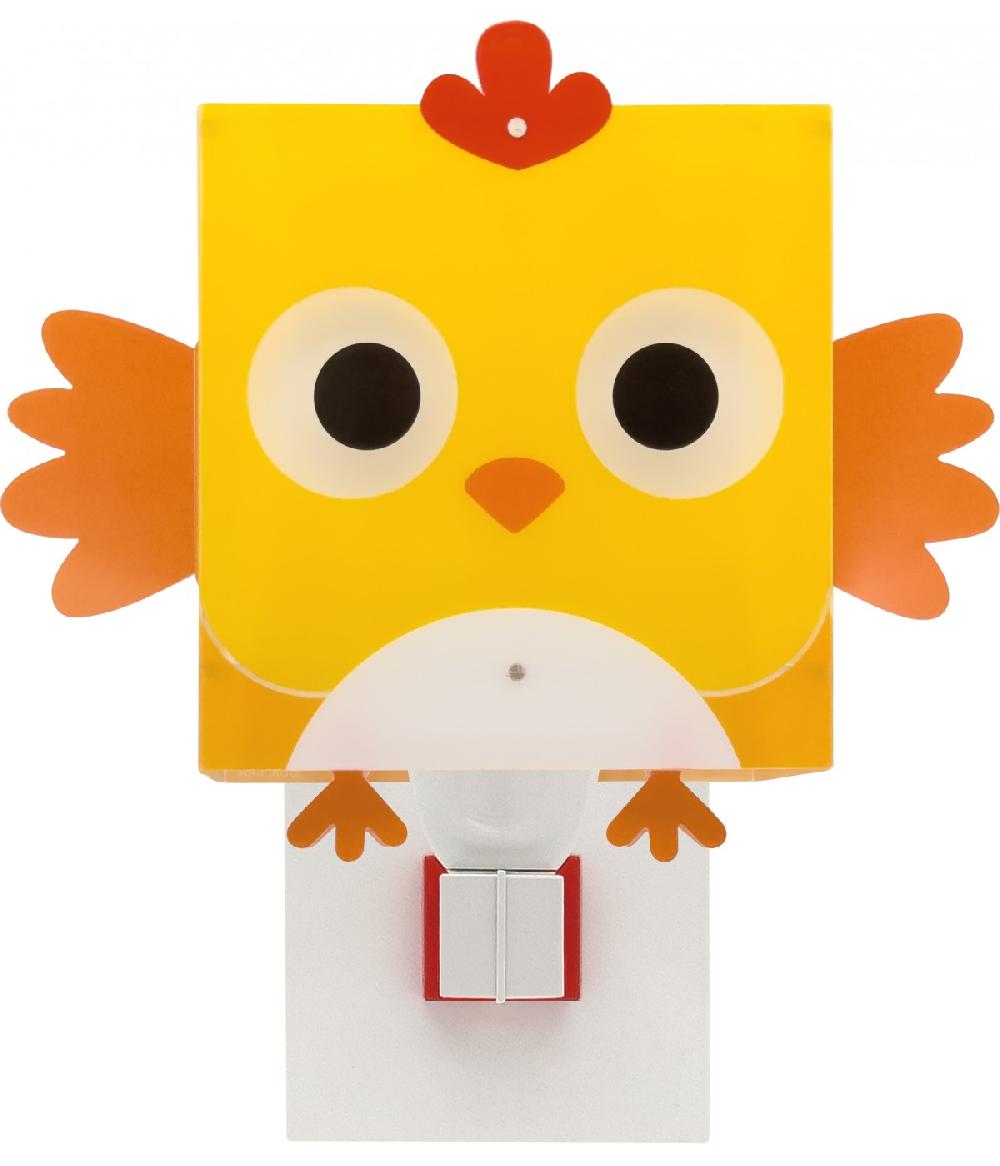 Dansi Aplique De Pared Infantil Little Chicken Pequeña Gallina