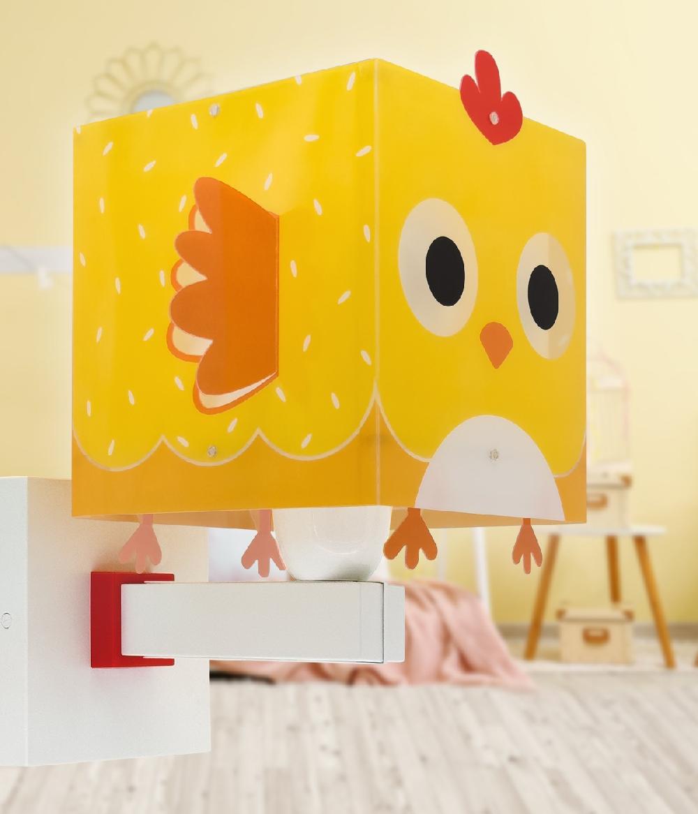 Dansi Aplique de pared infantil Little Chicken Pequeña Gallina